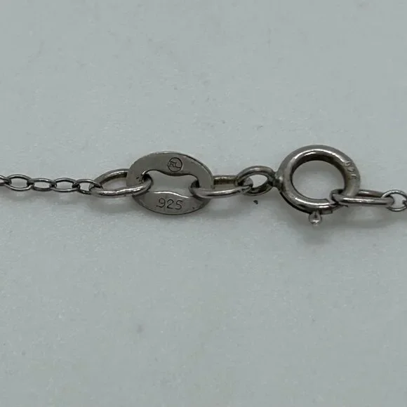 925 Sterling Silver Lotus Blossom Pendant Necklace Dainty Spiritual Minimalist - Picture 10 of 15